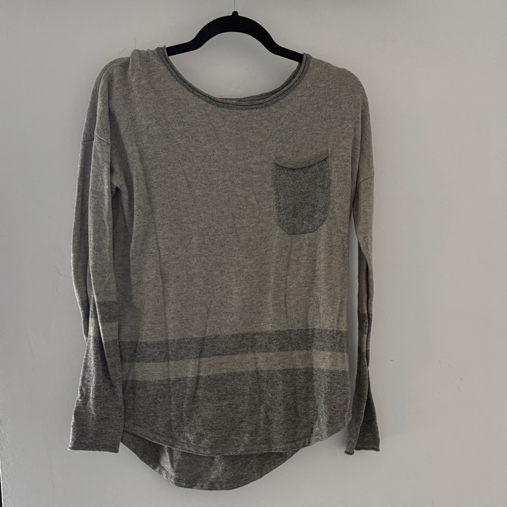 Smartwool Heather Gray Knit Top